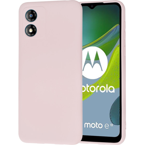 Techsuit - SoftFlex - Motorola Moto E13 - Pink Sand
