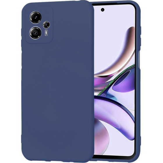 Techsuit - SoftFlex - Motorola Moto G13 - Navy Blue