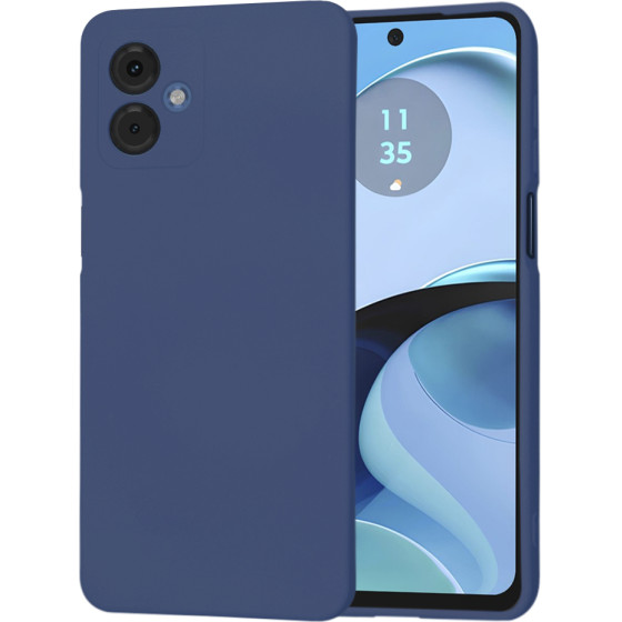 Techsuit - SoftFlex - Motorola Moto G14 - Navy Blue