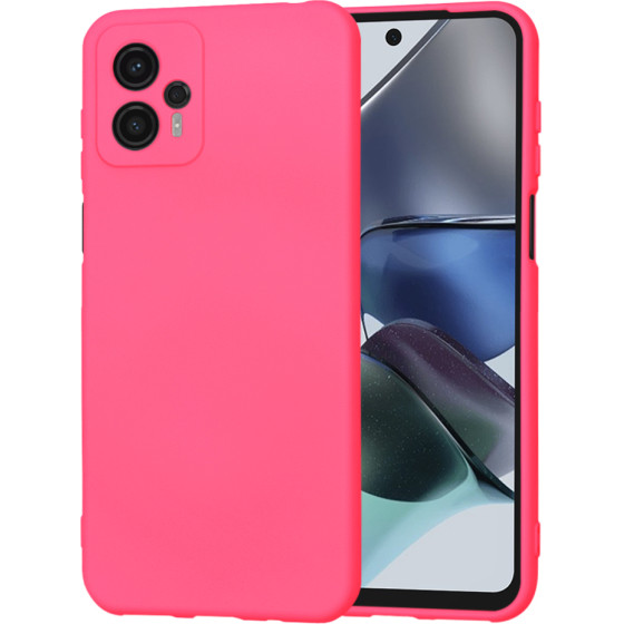 Techsuit - SoftFlex - Motorola Moto G23 - Hot Pink