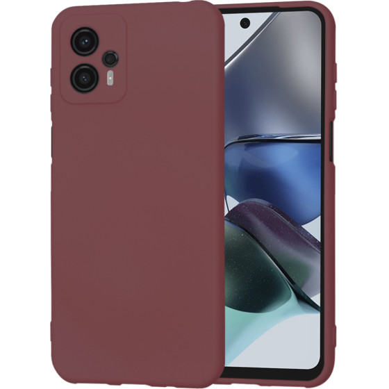 Techsuit - SoftFlex - Motorola Moto G23 - Plum Red