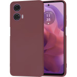 Techsuit - SoftFlex - Motorola Moto G24 - Plum Red