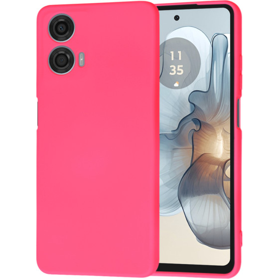 Techsuit - SoftFlex - Motorola Moto G24 Power - Hot Pink