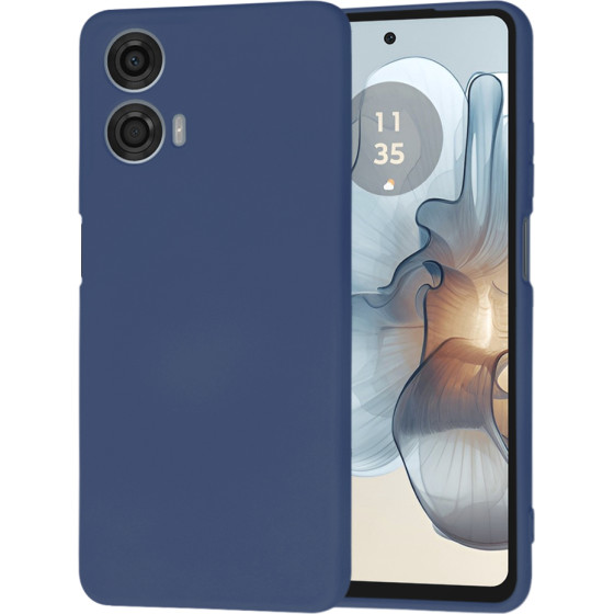 Techsuit - SoftFlex - Motorola Moto G24 Power - Navy Blue