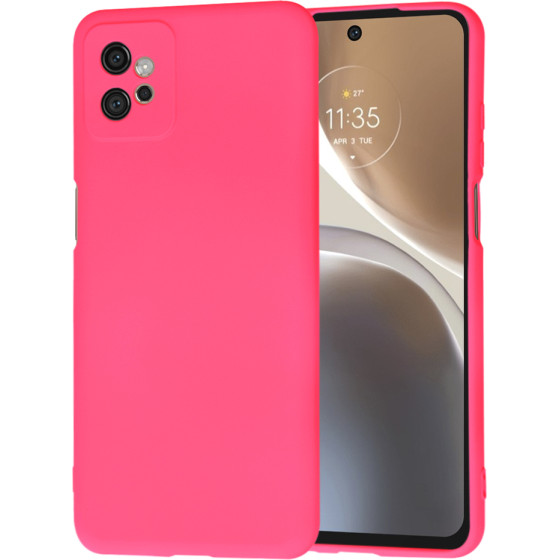 Techsuit - SoftFlex - Motorola Moto G32 - Hot Pink