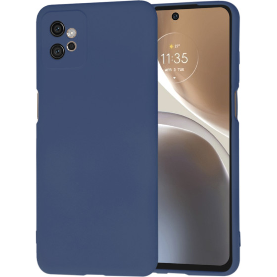 Techsuit - SoftFlex - Motorola Moto G32 - Navy Blue