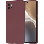 Techsuit - SoftFlex - Motorola Moto G32 - Plum Red