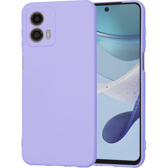 Techsuit - SoftFlex - Motorola Moto G53 - Light Purple