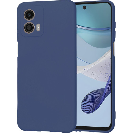 Techsuit - SoftFlex - Motorola Moto G53 - Navy Blue
