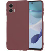 Techsuit - SoftFlex - Motorola Moto G53 - Plum Red