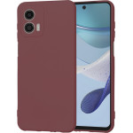 Techsuit - SoftFlex - Motorola Moto G53 - Plum Red