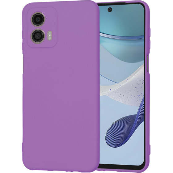Techsuit - SoftFlex - Motorola Moto G53 - Purple