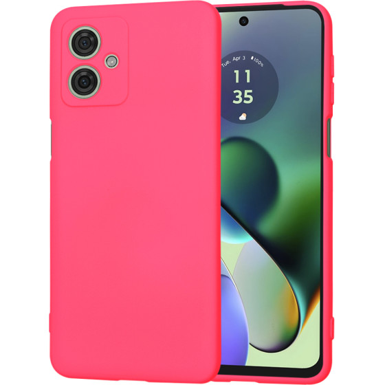 Techsuit - SoftFlex - Motorola Moto G54 - Hot Pink
