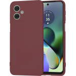 Techsuit - SoftFlex - Motorola Moto G54 Power Edition / G64 - Plum Red