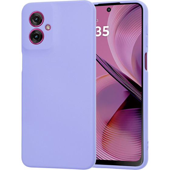 Techsuit - SoftFlex - Motorola Moto G55 - Light Purple