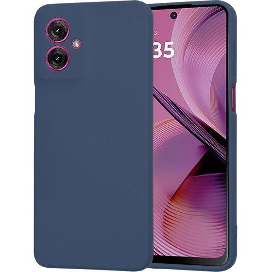 Techsuit - SoftFlex - Motorola Moto G55 - Navy Blue