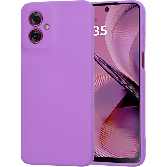 Techsuit - SoftFlex - Motorola Moto G55 - Purple