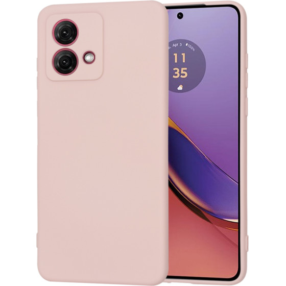 Techsuit - SoftFlex - Motorola Moto G84 - Pink Sand
