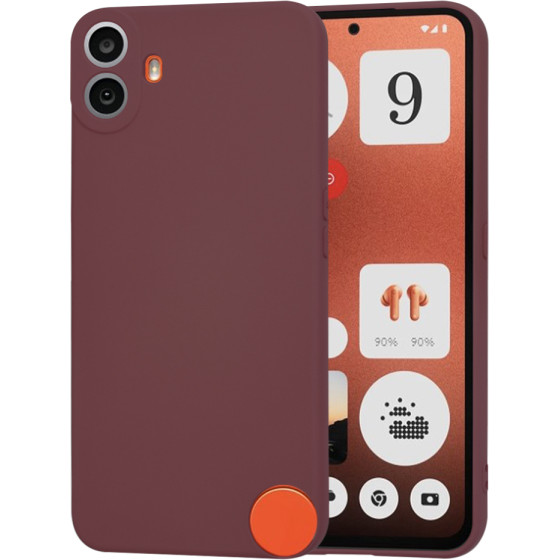 Techsuit - SoftFlex - Nothing CMF Phone 1 - Plum Red
