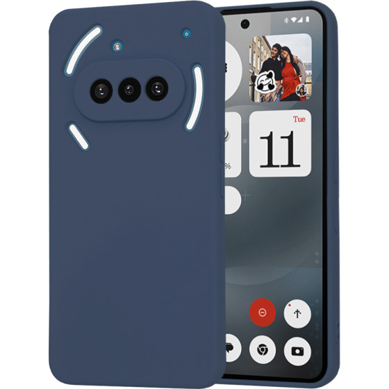 Techsuit - SoftFlex - Nothing Phone (3a) - Navy Blue