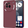 Techsuit - SoftFlex - Nothing Phone (3a) Pro - Plum Red