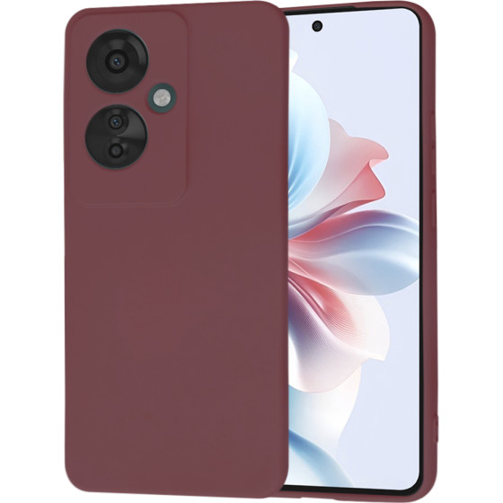 Techsuit - SoftFlex - Oppo Reno11 F - Plum Red