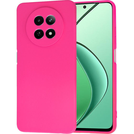 Techsuit - SoftFlex - Realme 12 / 12x - Hot Pink