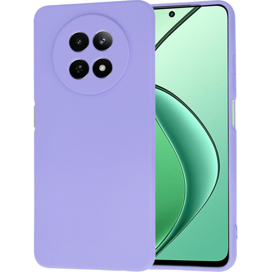 Techsuit - SoftFlex - Realme 12 / 12x - Light Purple
