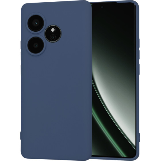 Techsuit - SoftFlex - Realme GT 6 / GT 6T - Navy Blue