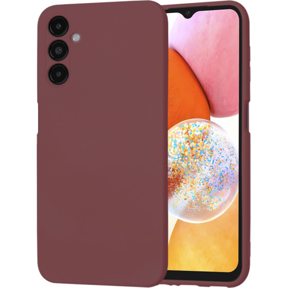 Techsuit - SoftFlex - Samsung Galaxy A14 4G / A14 5G - Plum Red