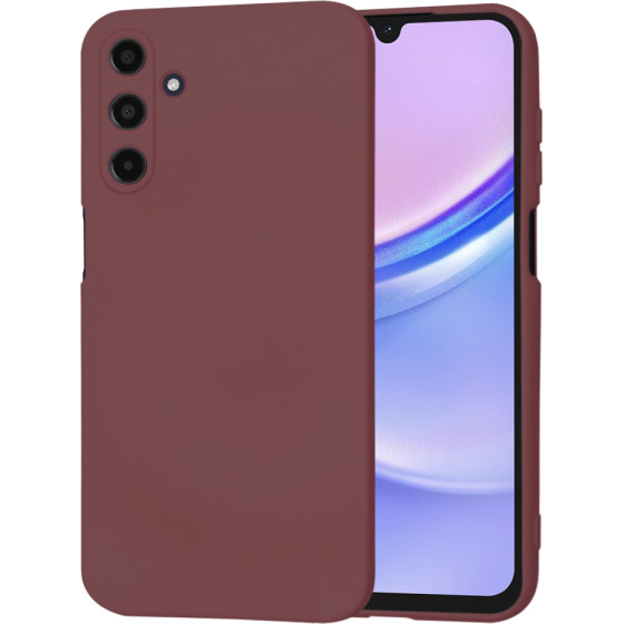 Techsuit - SoftFlex - Samsung Galaxy A15 4G / A15 5G - Plum Red