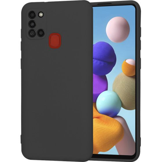 Techsuit - SoftFlex - Samsung Galaxy A21s - Black