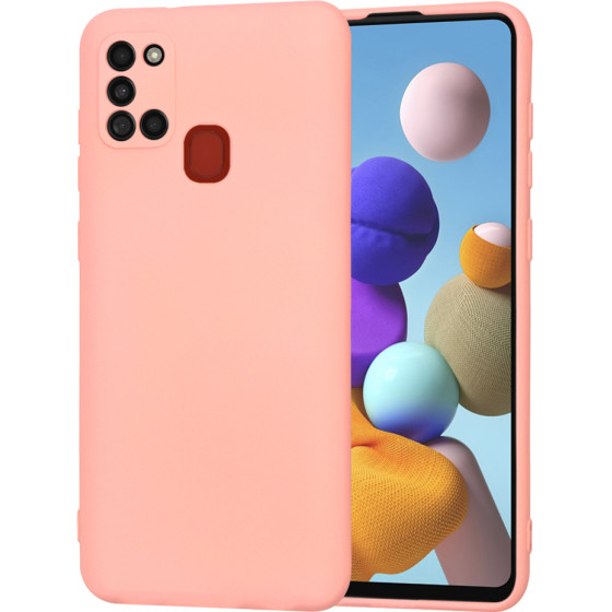 Techsuit - SoftFlex - Samsung Galaxy A21s - Chalk Pink