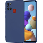 Techsuit - SoftFlex - Samsung Galaxy A21s - Navy Blue