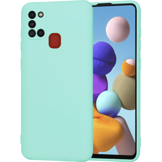 Techsuit - SoftFlex - Samsung Galaxy A21s - Sea Blue