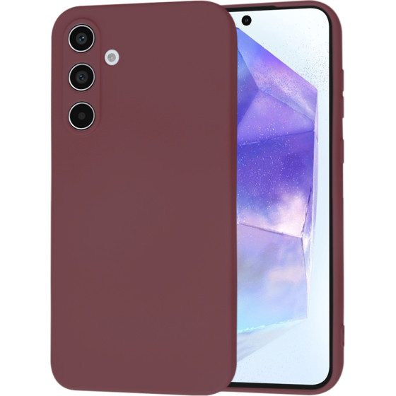 Techsuit - SoftFlex - Samsung Galaxy A55 5G - Plum Red