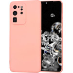 Techsuit - SoftFlex - Samsung Galaxy S20 Ultra 4G / S20 Ultra 5G - Chalk Pink