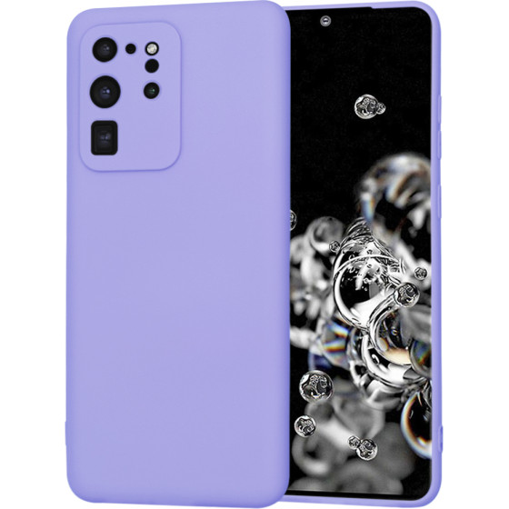 Techsuit - SoftFlex - Samsung Galaxy S20 Ultra 4G / S20 Ultra 5G - Light Purple