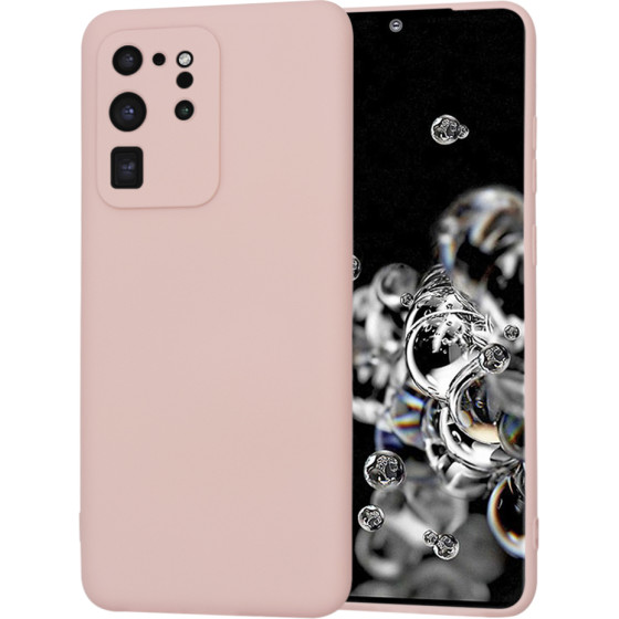 Techsuit - SoftFlex - Samsung Galaxy S20 Ultra 4G / S20 Ultra 5G - Pink Sand