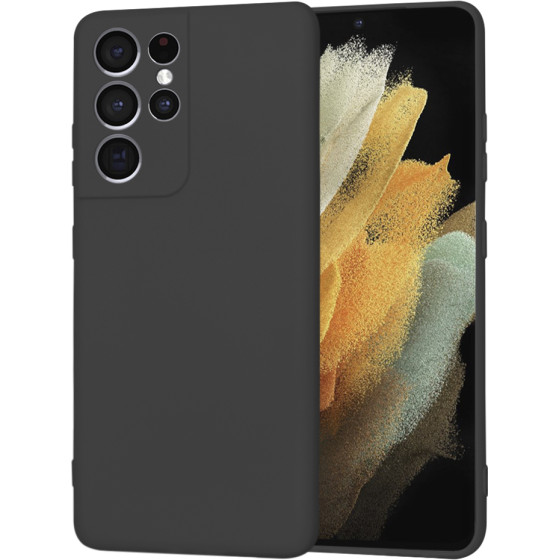 Techsuit - SoftFlex - Samsung Galaxy S21 Ultra 5G - Black