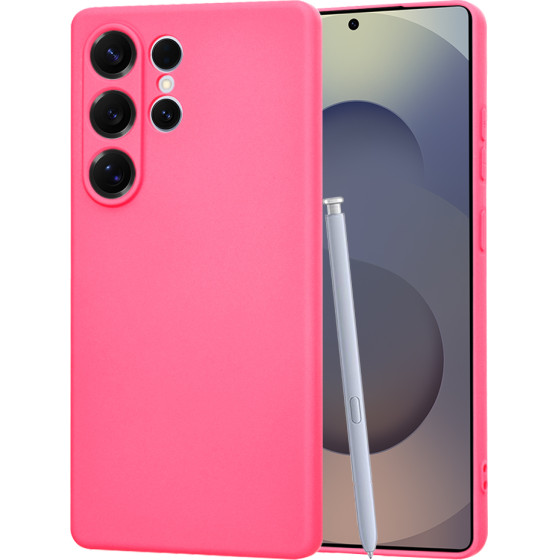 Techsuit - SoftFlex - Samsung Galaxy S25 Ultra - Hot Pink