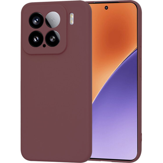 Techsuit - SoftFlex - Xiaomi 15 - Plum Red