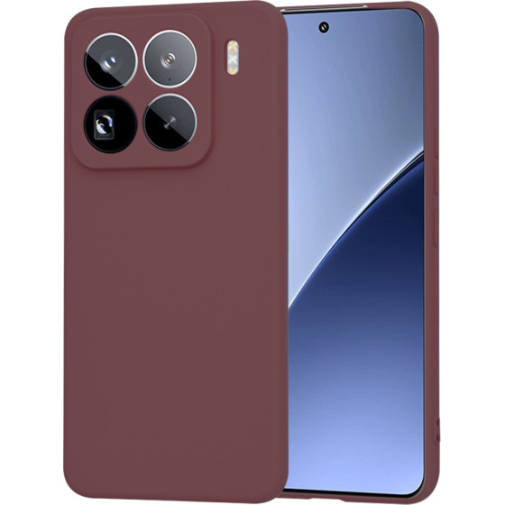 Techsuit - SoftFlex - Xiaomi 15 Pro - Plum Red