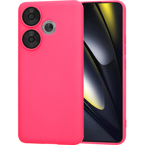 Techsuit - SoftFlex - Xiaomi Poco F6 - Hot Pink