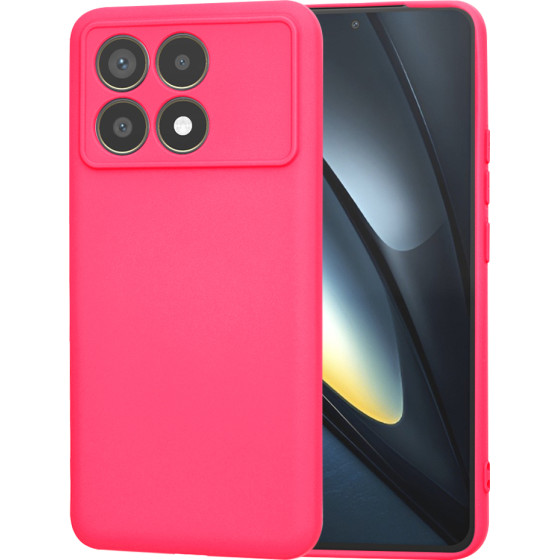Techsuit - SoftFlex - Xiaomi Poco F6 Pro - Hot Pink
