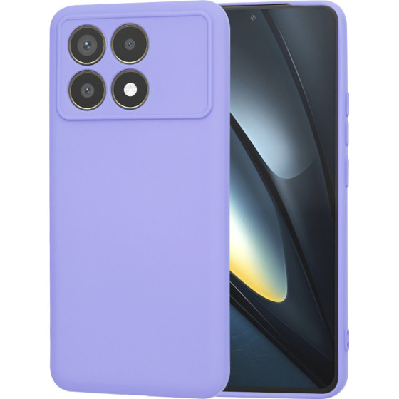 Techsuit - SoftFlex - Xiaomi Poco F6 Pro - Light Purple