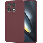 Techsuit - SoftFlex - Xiaomi Poco F6 Pro - Plum Red