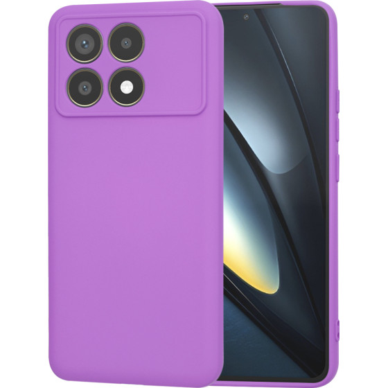 Techsuit - SoftFlex - Xiaomi Poco F6 Pro - Purple