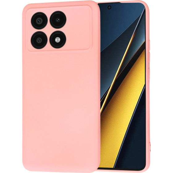 Techsuit - SoftFlex - Xiaomi Poco X6 Pro - Chalk Pink