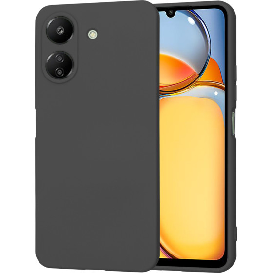 Techsuit - SoftFlex - Xiaomi Redmi 13C 4G / Poco C65 - Black